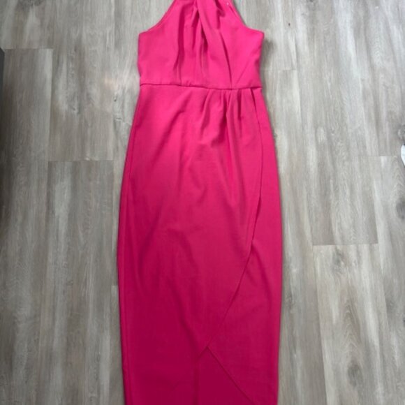 NWOT Julia Jordan Knot Neck Tulip Hem Dress size 4 - Picture 5 of 10